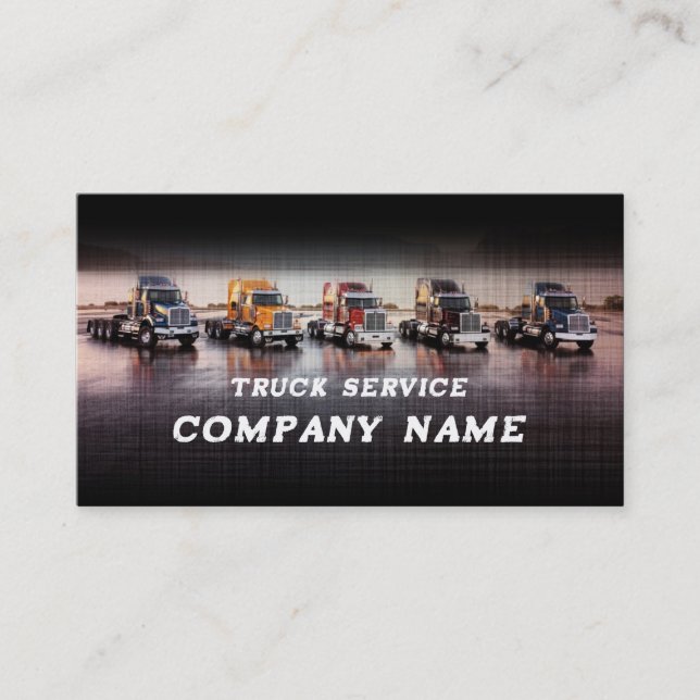 Linen Layer Trucks In The Line Card (Front)