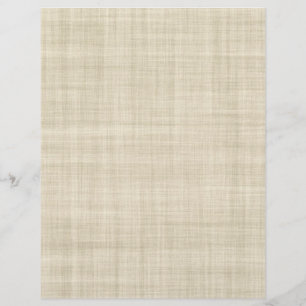 Linen Look Paper Stationery Letterhead