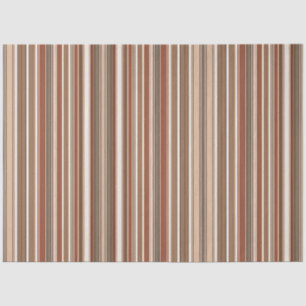 Linen Luxury Trendy Brown White Texture Collection Tissue Paper