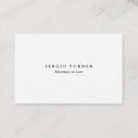 Linen Minimalist Professional Attorney at Law
