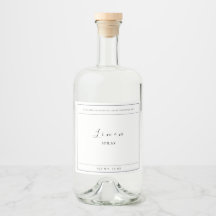 Linen Spray Label