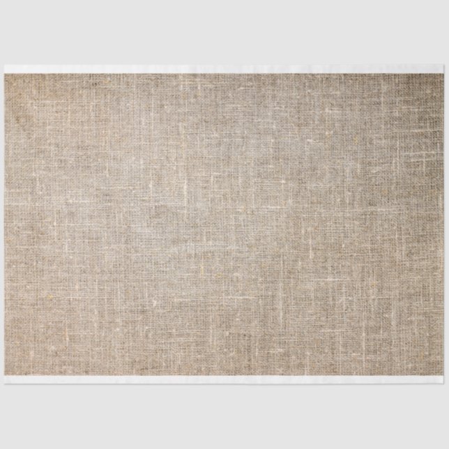 linen textile tissue paper (Front)