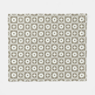 Linen Trellis Fleece Blanket