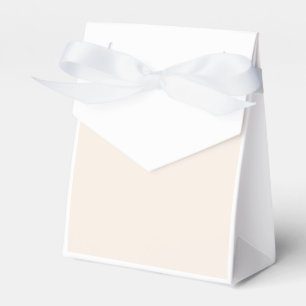 Linen White Favour Box