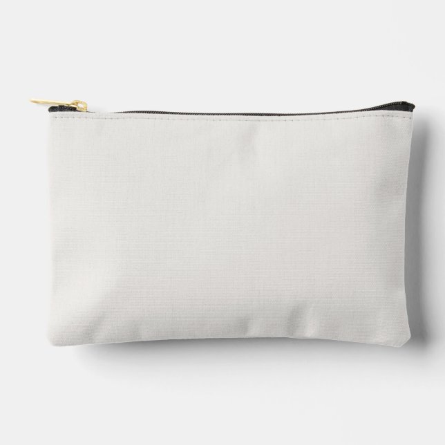 Linen White, Off-White  Accessory Pouch (Front)