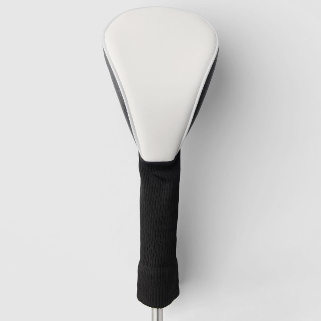 Linen White, Off-White  Golf Head Cover (Front)