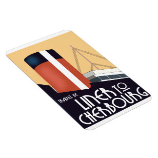 Liner to Cherbourg Magnet