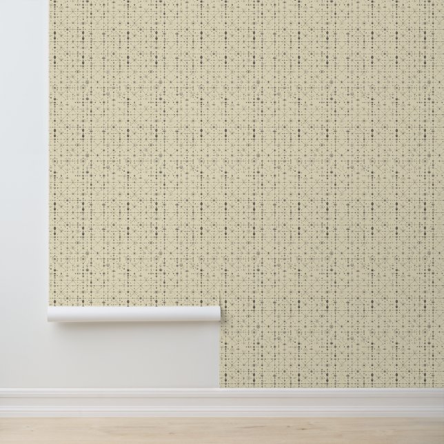 Lines and dots beige wallpaper (Application)