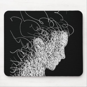 Lines Artwork Mouse Mat
