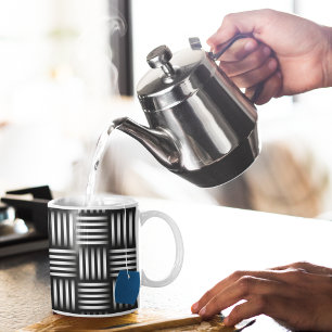Lines Intersecting Art Coffee Mug