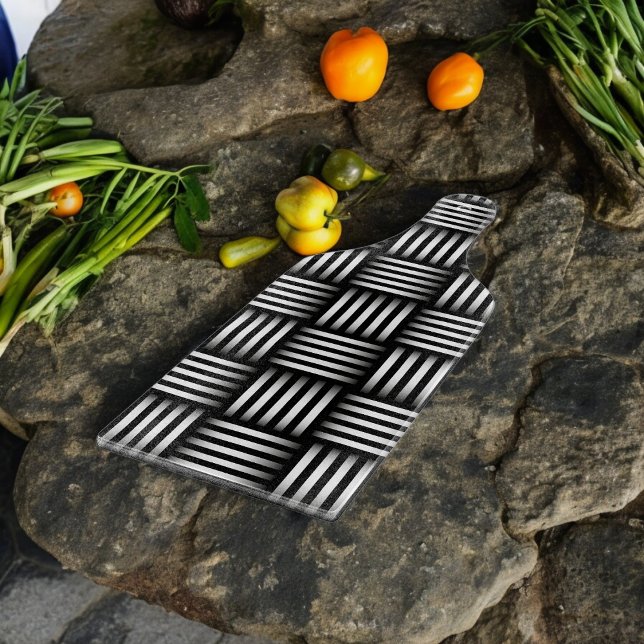 Lines Intersecting Art Cutting Board (Chopping Board)