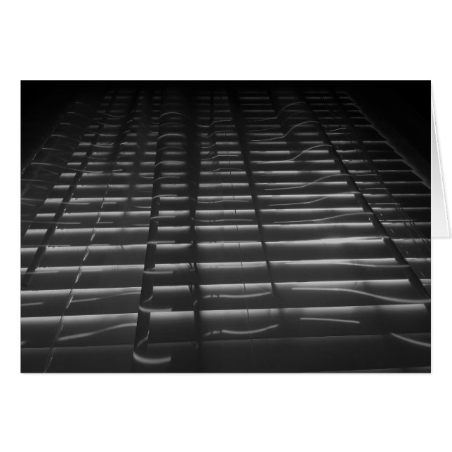 Lines & Light / Noir, card (Front Horizontal)