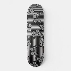 Lines N Butterflies Skateboard