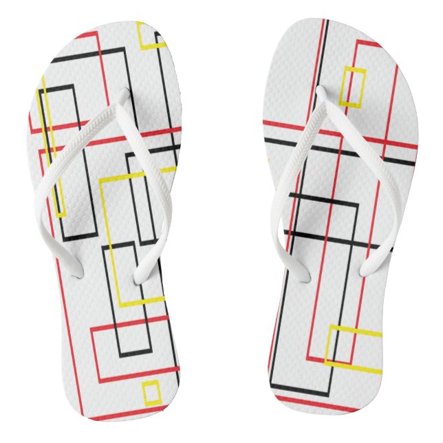 Lines Network Cool Flip Flops (Footbed)