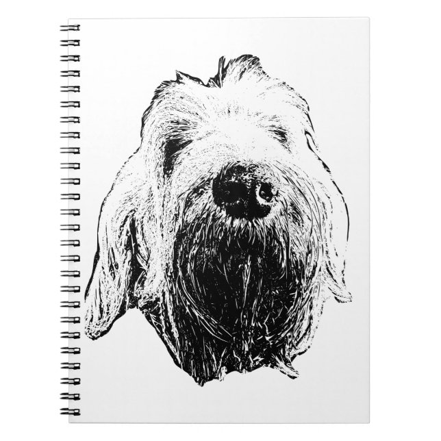 Lines of Loyalty: Spinone Notebook (Front)