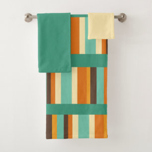 Lines of Stripes  Bath Towel Set