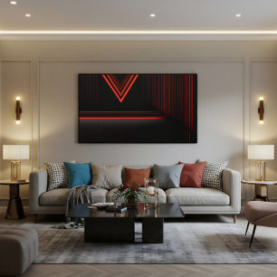 Lines of the Future Canvas Print