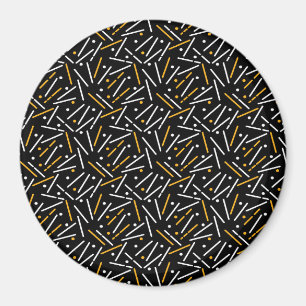 Lines Pattern 4 Magnet