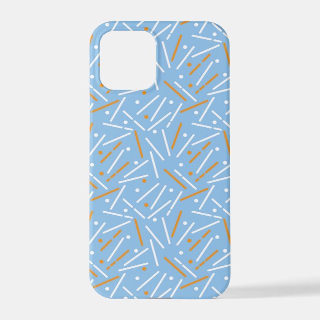 Lines Pattern 6 iPhone Case (Back)