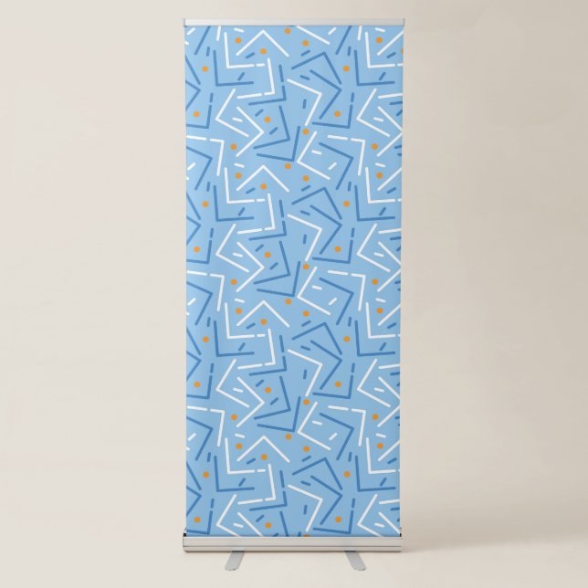 Lines Pattern 7 Retractable Banner (Front)