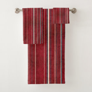 Lines Pattern  Bath Towel Set