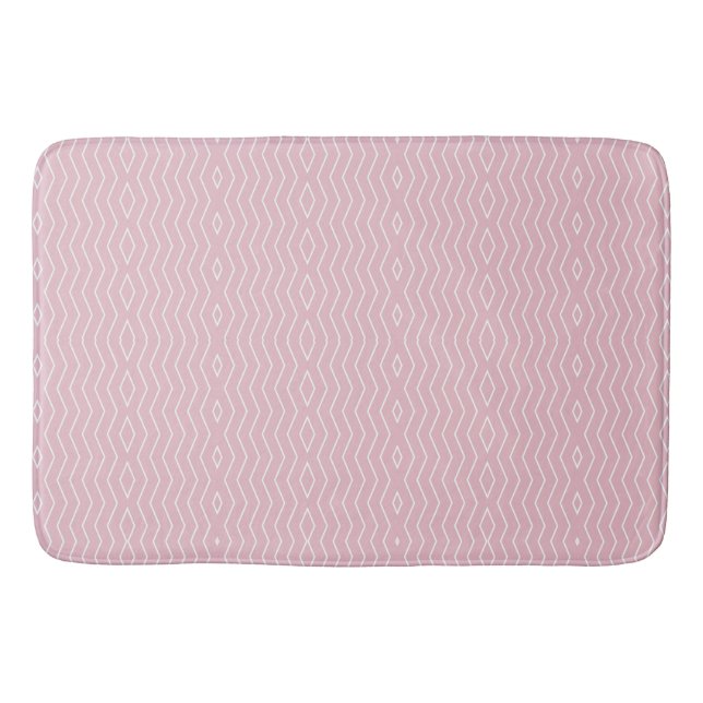 LINES PINK BATH MAT (Front)