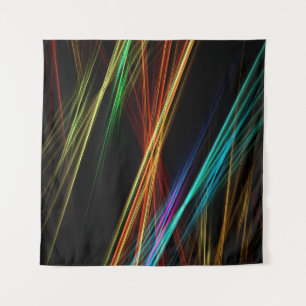 Lines shine background light tapestry