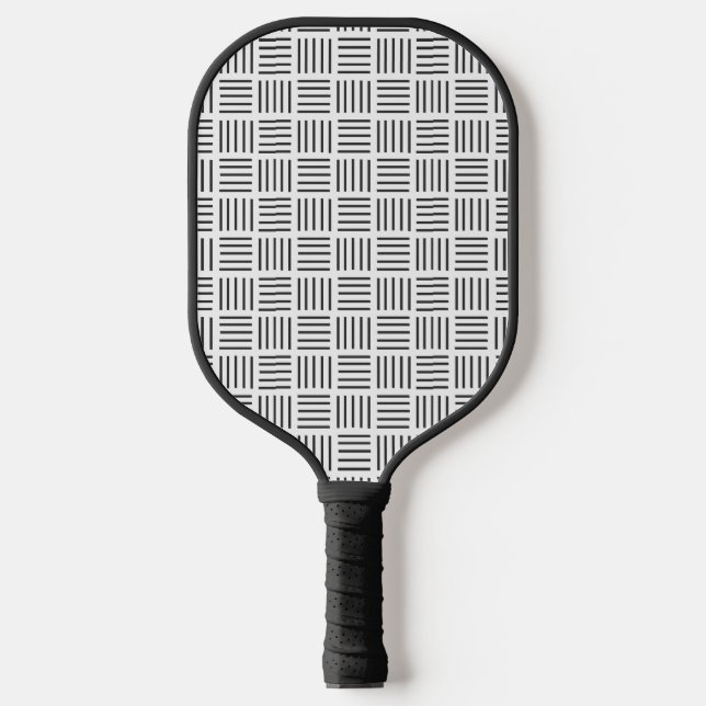 Lines Squared  Pickleball Paddle (Front)
