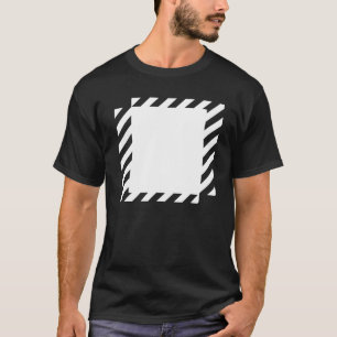 lines squares design T-Shirt