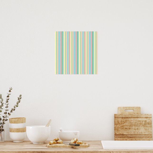 Lines Stripes Poster (Kitchen)