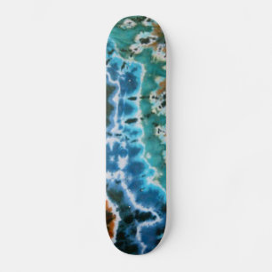 Lines Tie Dye Skateboard