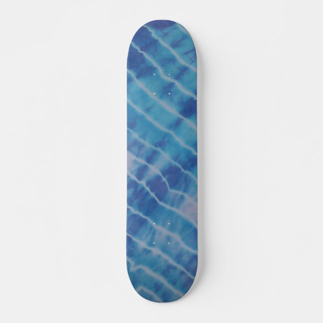 Lines Tie Dye Skateboard (Front)
