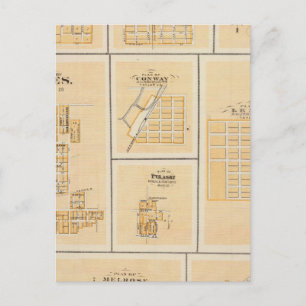 Lineville, Derby, Glidden, Ames, Conway Postcard