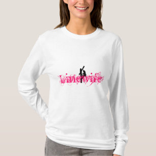 Linewife Hoody-Pink T-Shirt