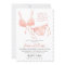 Lingerie Blush Bridal Shower Invitation