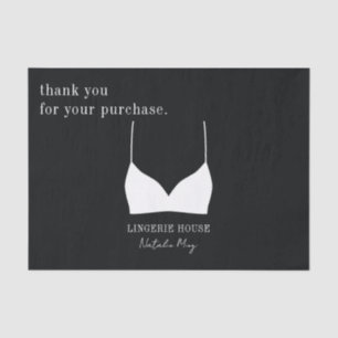 Lingerie Boutique thank you Tissue Paper