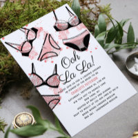 Lingerie Bridal Shower Panty Bachelorette Party