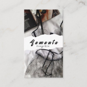 Lingerie Business Card