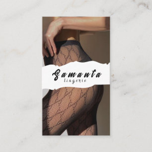 Lingerie Business Card