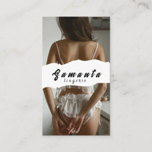 Lingerie Business Card