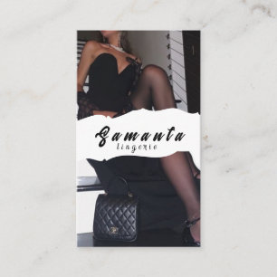Lingerie Business Card
