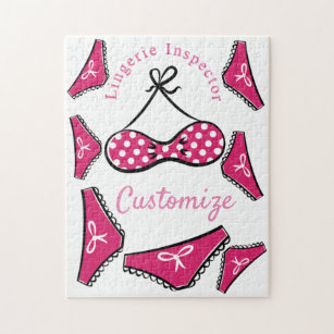 Lingerie Jigsaw Puzzles Zazzle UK