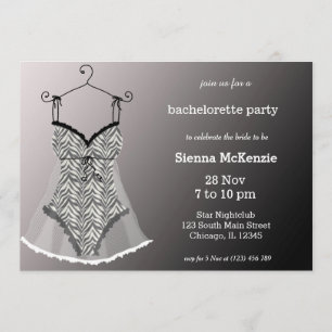 Lingerie Party Invitation