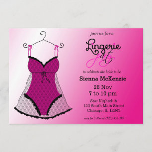Lingerie Party Invitation