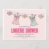 Lingerie Shower Bachelorette Party Wedding Shower