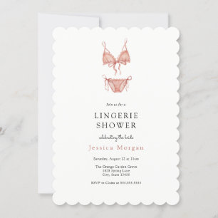 Lingerie Shower Invitation