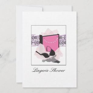 Lingerie Shower Invitation