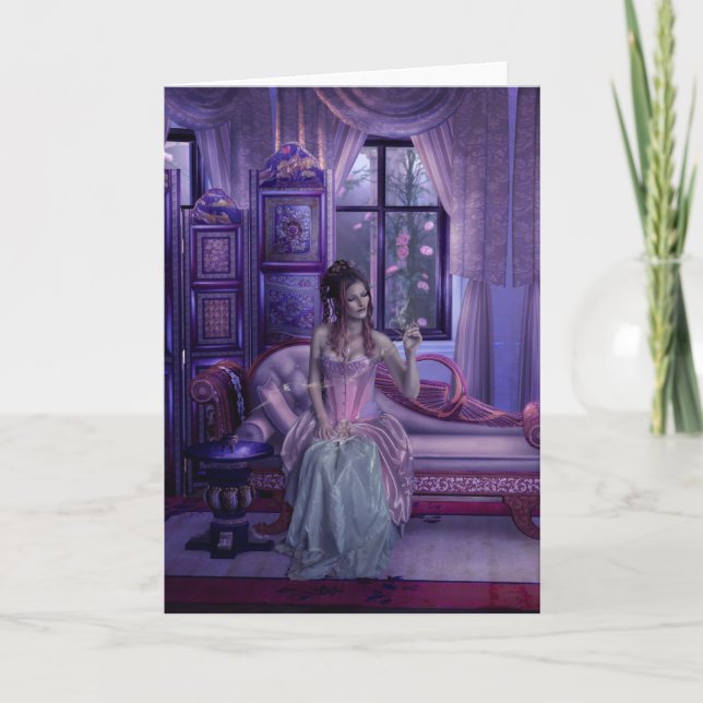 Lingering Dream Greeting Card (Front)