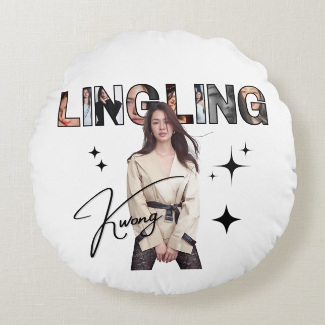 LingLing Kwong Round Cushion (Front)