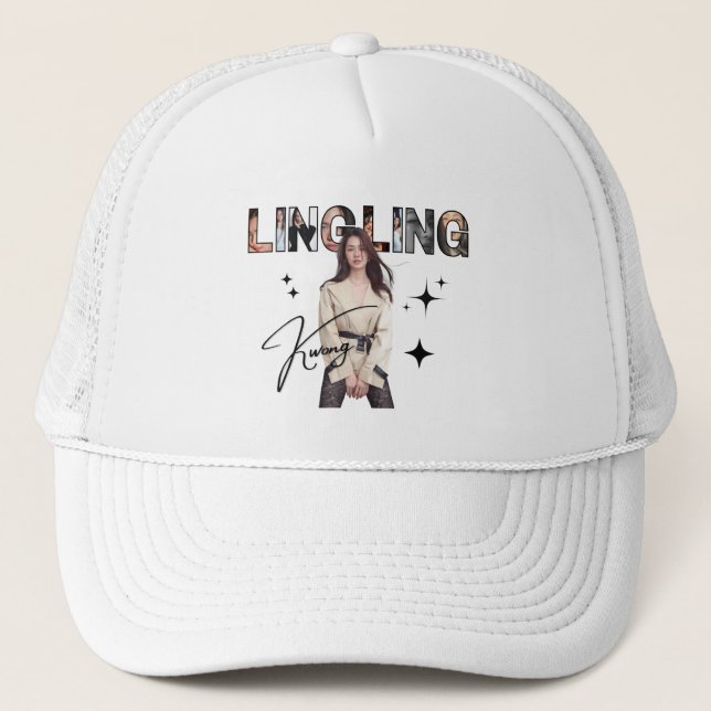 LingLing Kwong Trucker Hat (Front)
